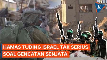 Hamas Tuding Israel Tak Serius  soal Gencatan Senjata