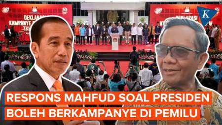 Mahfud Tanggapi soal Pernyataan Jokowi Presiden Boleh Memihak di Pilpres