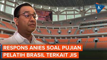 JIS Dipuji Pelatih Brasil, Anies: Penilaian Objektif, Tanpa Kepentingan Tertentu