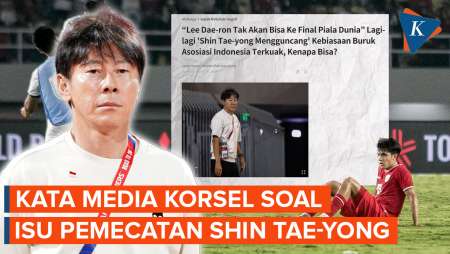 Kata Media Korsel soal Isu Pemecatan Shin Tae-yong