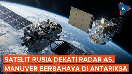 Satelit Misterius Rusia Ancam Radar AS, Lakukan Manuver Berbahaya di Antariksa