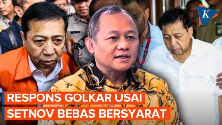 Setya Novanto Bebas Bersyarat, Golkar: Biar Beliau Nikmati Hidup