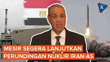Gencatan Senjata, Mesir Segera Lanjutkan Perundingan Nuklir Iran-AS