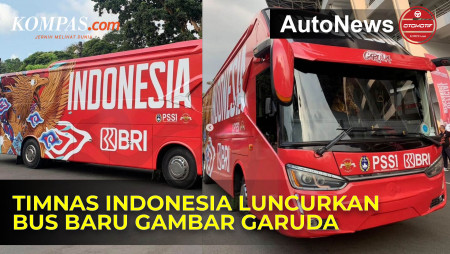 Timnas Indonesia Punya Bus Baru Gambar Garuda