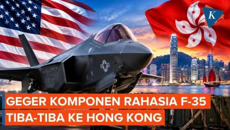 Komponen Jet Tempur Siluman AS Tiba-tiba Ke Hong Kong Dari Australia, Ada Apa?