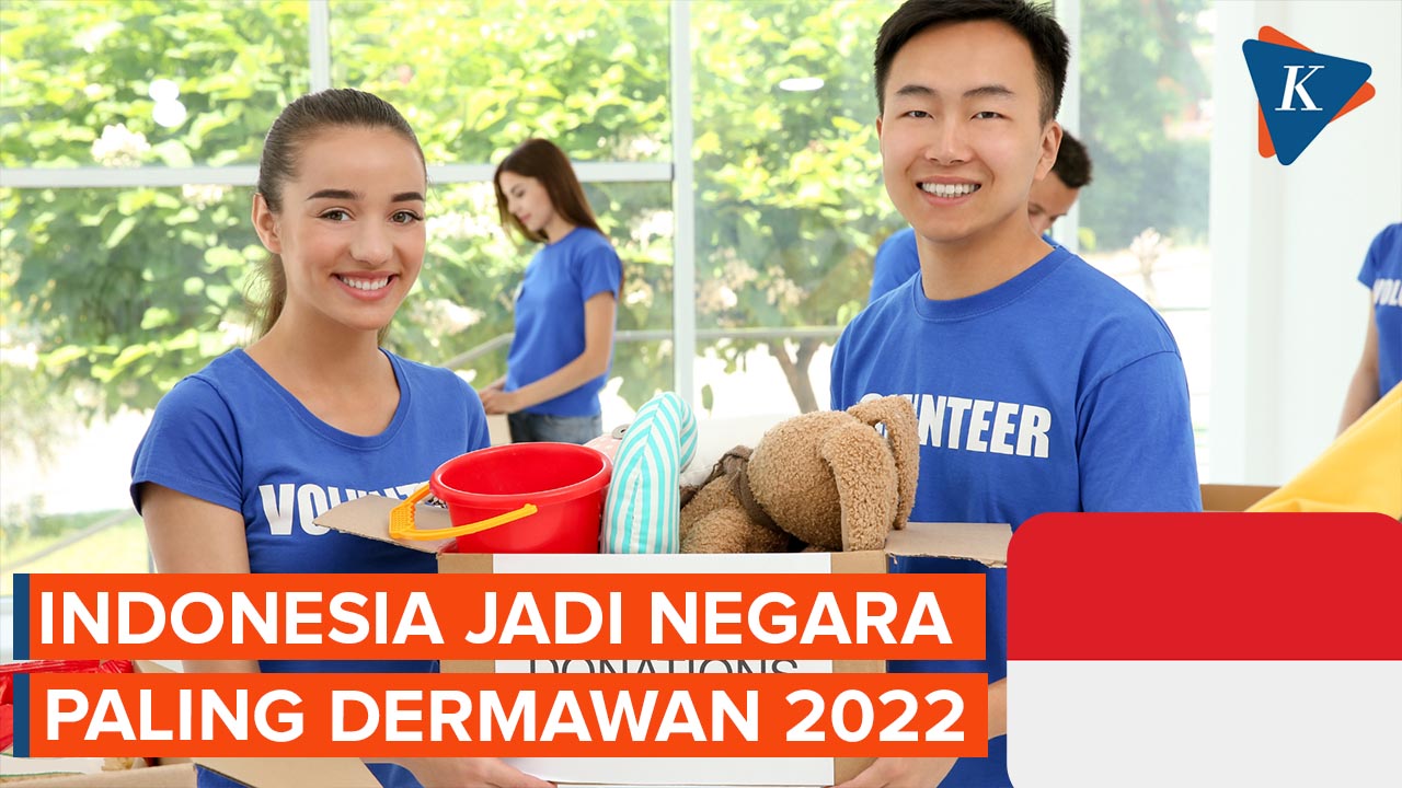 Indonesia Jadi Negara Paling Dermawan di Dunia 2022