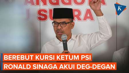Ronald Sinaga Deg-degan Berebut Posisi Ketum PSI Lawan Kaesang