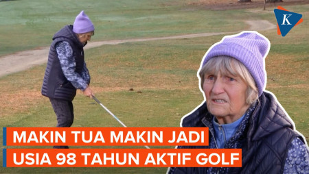 Kisah Isabel Sutherland, Perempuan 98 Tahun Jalan Kaki 7 Kilometer Tiap Main Golf