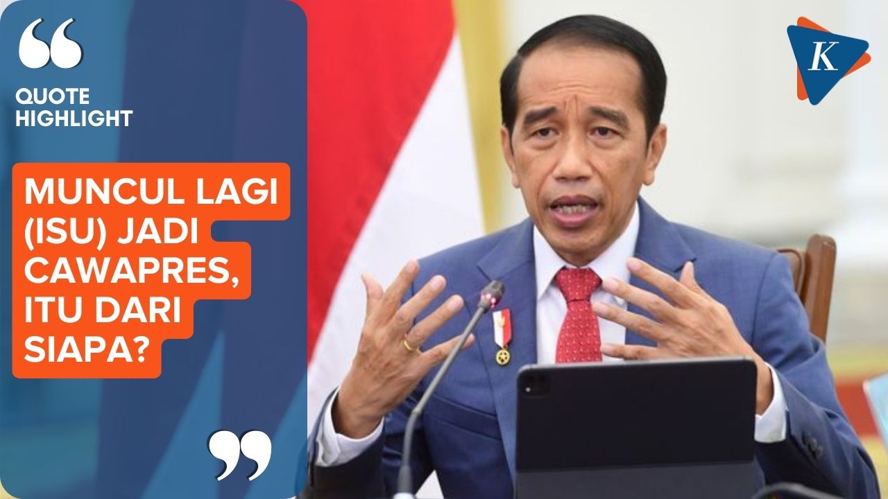 Jokowi Angkat Bicara soal Isu Pencalonan Dirinya sebagai Cawapres