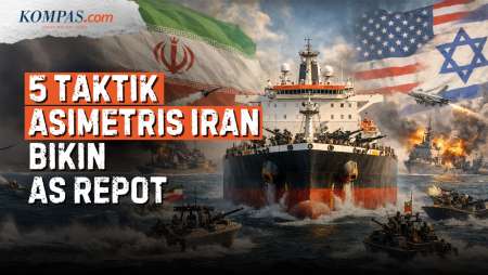 Lima Taktik Asimetris Iran Bikin AS Kelabakan Akhiri Perang