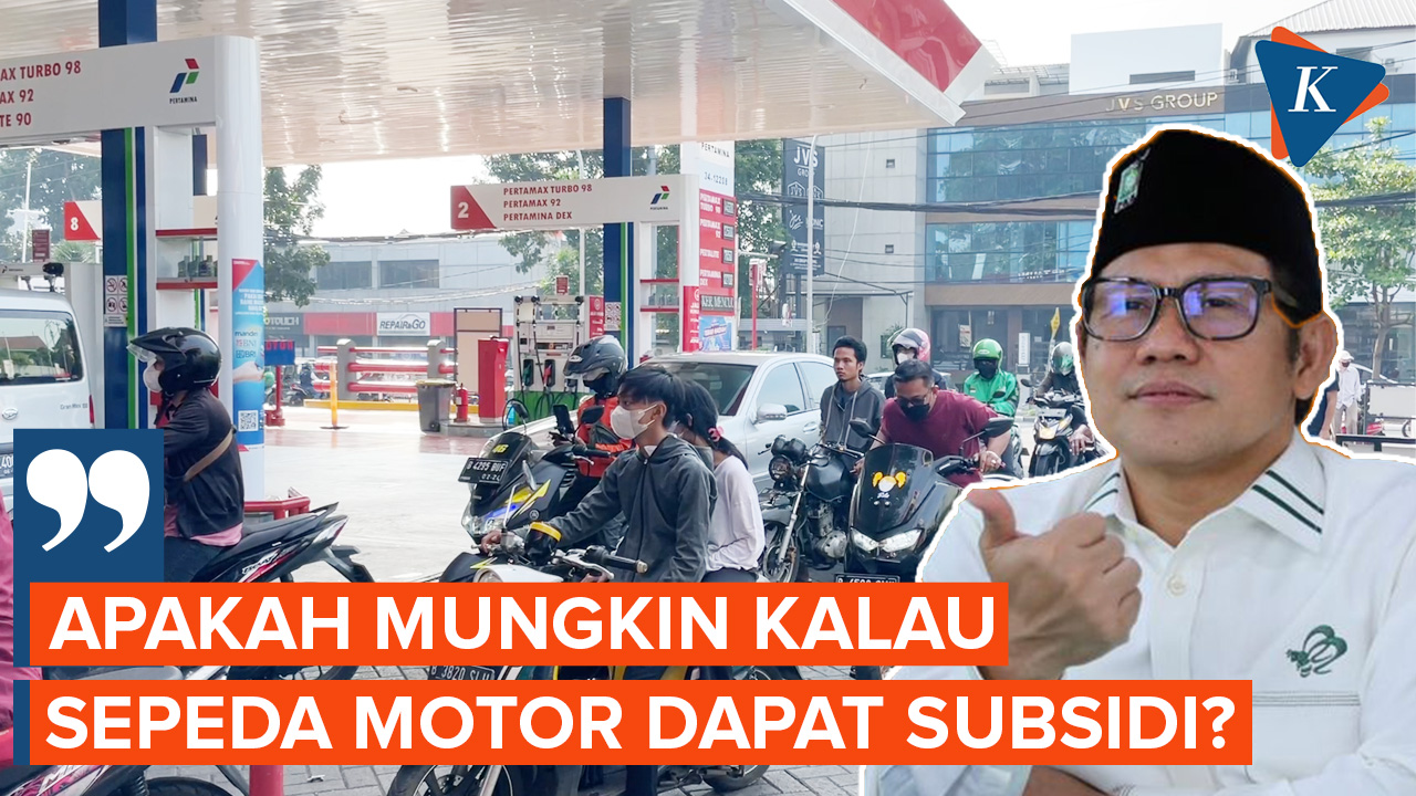 Cak Imin Usul ke Jokowi Sepeda Motor Dapat Subsidi BBM Khusus