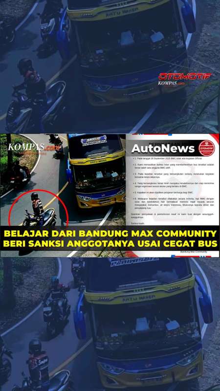 Belajar Dari Bandung Max Community Yang Beri Sanksi Anggotanya Usai Cegat Bus Di Ciwidey