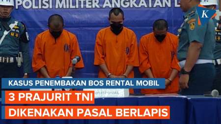 Penembak Bos Rental Mobil Dijerat Pasal Pembunuhan dan Penadahan