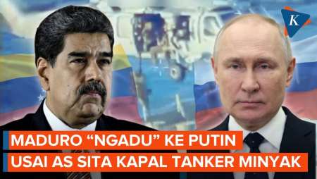 AS Sita Kapal Tanker Minyak Di Venezuela, Maduro "Ngadu" Ke Putin