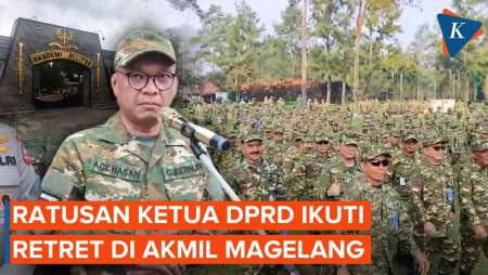 Retret Ketua DPRD Di Akmil Magelang, Digelar 5 Hari