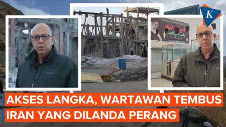 Diizinkan Liputan Langsung Dari Iran, Wartawan Rekam Kehidupan Di Masa Perang