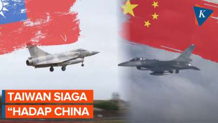 Jet Tempur Taiwan Siaga, Saat China Gelar Latihan Militer Besar-besaran