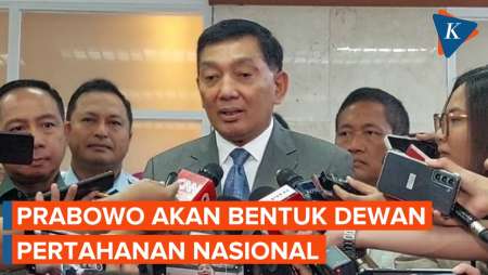 Menhan Ungkap Prabowo Akan Bentuk Dewan Pertahanan Nasional