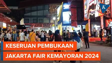 Keseruan Hari Pertama Jakarta Fair 2024, Pengunjung: Banyak Jajanan Murah Meriah
