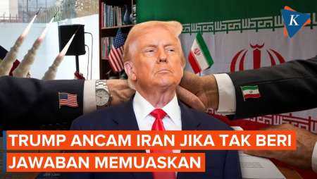 Trump: AS Akan Bertindak Cepat jika Iran Gagal Beri Jawaban Memuaskan