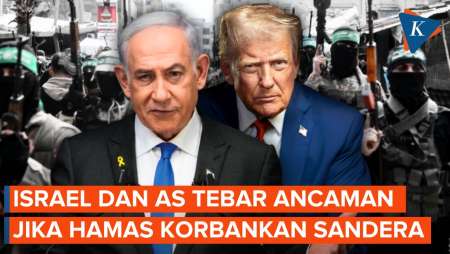 Netanyahu-Trump Ancam Hamas jika Sandera Terluka dan Jadi Tameng Hidup