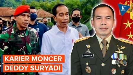 Karier Moncer Deddy Suryadi, Eks Ajudan Jokowi Ditunjuk Jadi Pangdam IV/Diponegoro