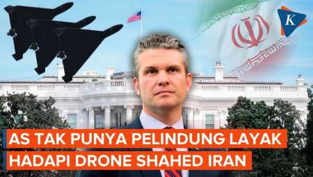 Kewalahan, AS Akui Tak Punya Pelindung Memadai Hadapi Drone Iran