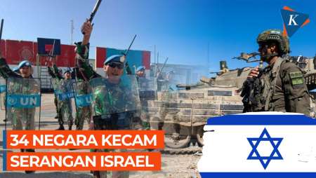 34 Negara Kecam Serangan Israel ke Pasukan UNIFIL