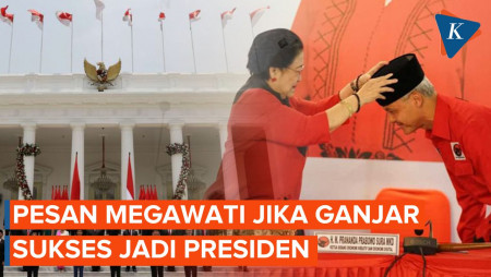 Wejangan Megawati ke Ganjar Sebelum Deklarasi