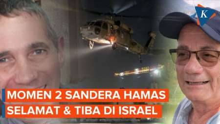 Detik-detik Helikopter Angkut 2 Sandera Hamas, Bagaimana Kondisinya?