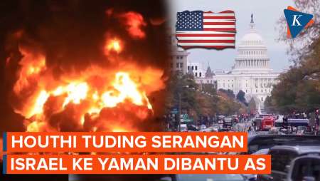 Houthi Tuding Israel Dibantu AS Serang Yaman