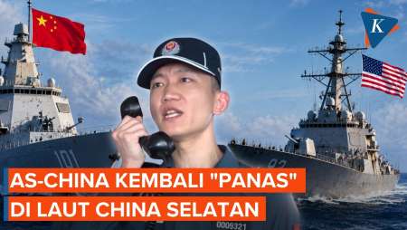 China Buntuti Kapal Perang AS Di Laut China Selatan, Ada Apa?