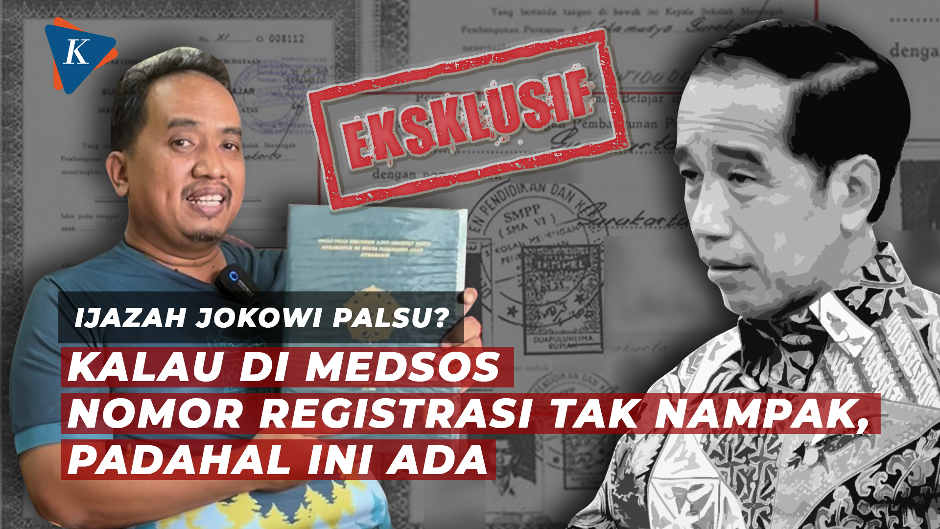 [EKSKLUSIF] Ini Penampakan Skripsi Jokowi di Fakultas Kehutanan UGM