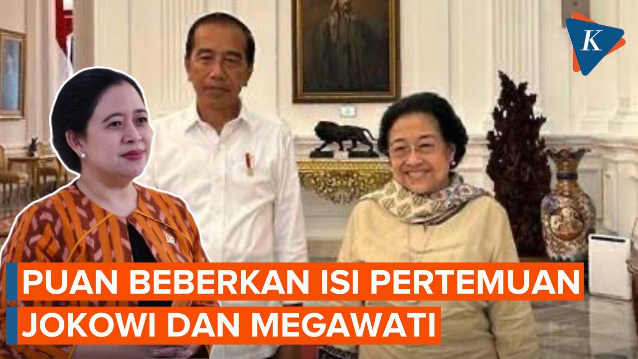 Puan Beberkan Pembicaraan Jokowi dan Megawati di Istana