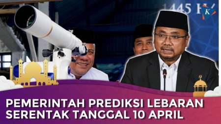 Pemerintah Prediksi Lebaran Serentak dengan Muhammadiyah