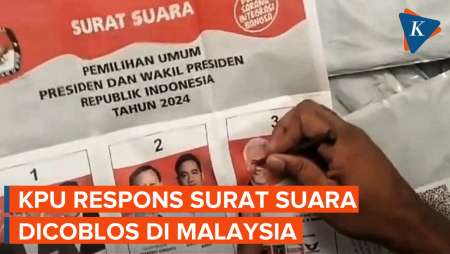 KPU Kirim Tim Respons Viralnya Video Surat Suara Dicoblos dI Malaysia