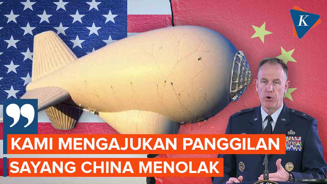 China Tolak Telepon AS untuk Bahas Balon Mata-mata