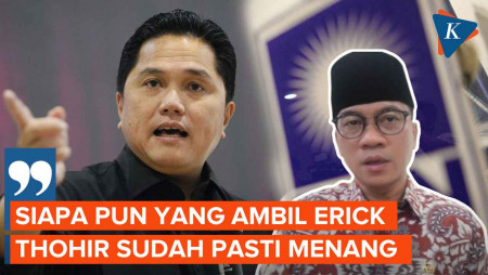 PAN Yakin Siapa Pun Capres yang Gandeng Erick Thohir Pasti Menang