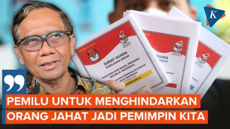 Mahfud MD Ingatkan Pemilu Bukan Ajang Cari Pemimpin yang Sempurna