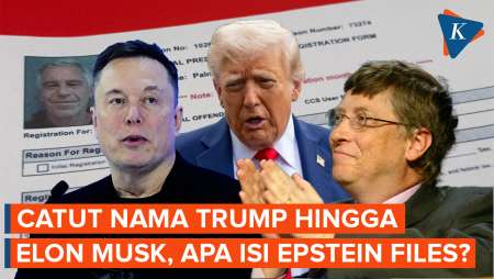 Bikin Geger AS, Ini Isi Epstein Files Yang Catut Nama Trump, Bill Gates Dan Elon Musk