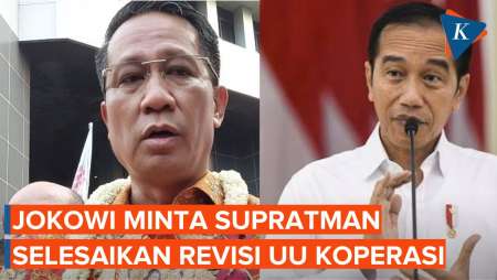 Menkumham Supratman Diminta Jokowi Selesaikan RUU Koperasi dalam 2 Bulan Menjabat