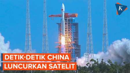 Detik-detik China Luncurkan Satelit, Saingi Starlink?