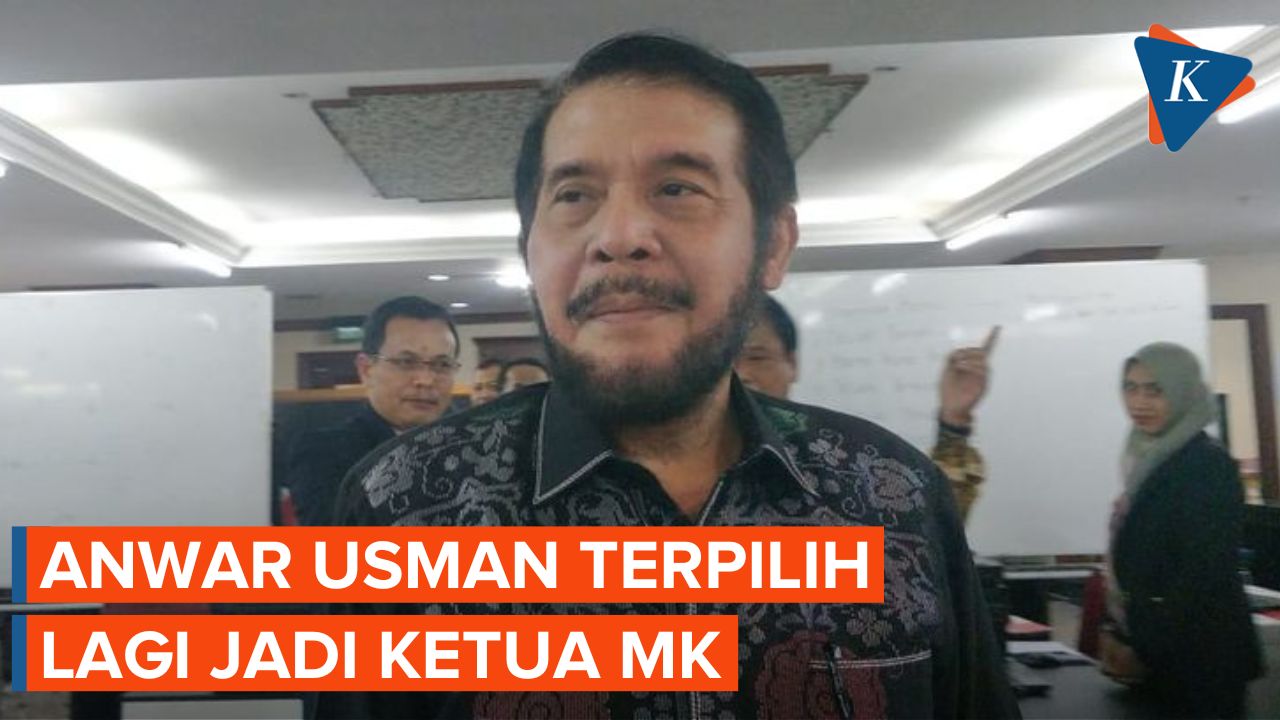 Rekam Jejak Anwar Usman, Adik Ipar Jokowi yang Terpilih Kembali Jadi Ketua MK
