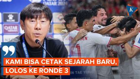 Timnas Indonesia Lolos Putaran 3 Kualifikasi Piala Dunia 2026, STY: Kami Cetak Sejarah!