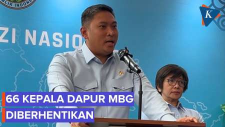 66 Kepala Dapur MBG Diberhentikan, Terlibat Judol dan Pungli