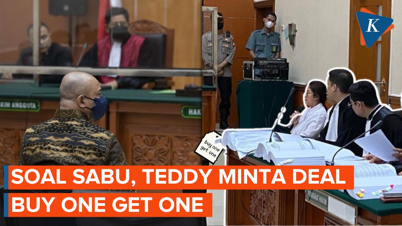 Teddy Minta Fee Rp 100 M untuk 1 Ton Sabu yang Masuk ke Indonesia