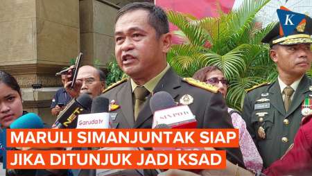 Pangkostrad Maruli Simanjuntak Siap jika Ditunjuk Jadi KSAD Gantikan Agus Subiyanto