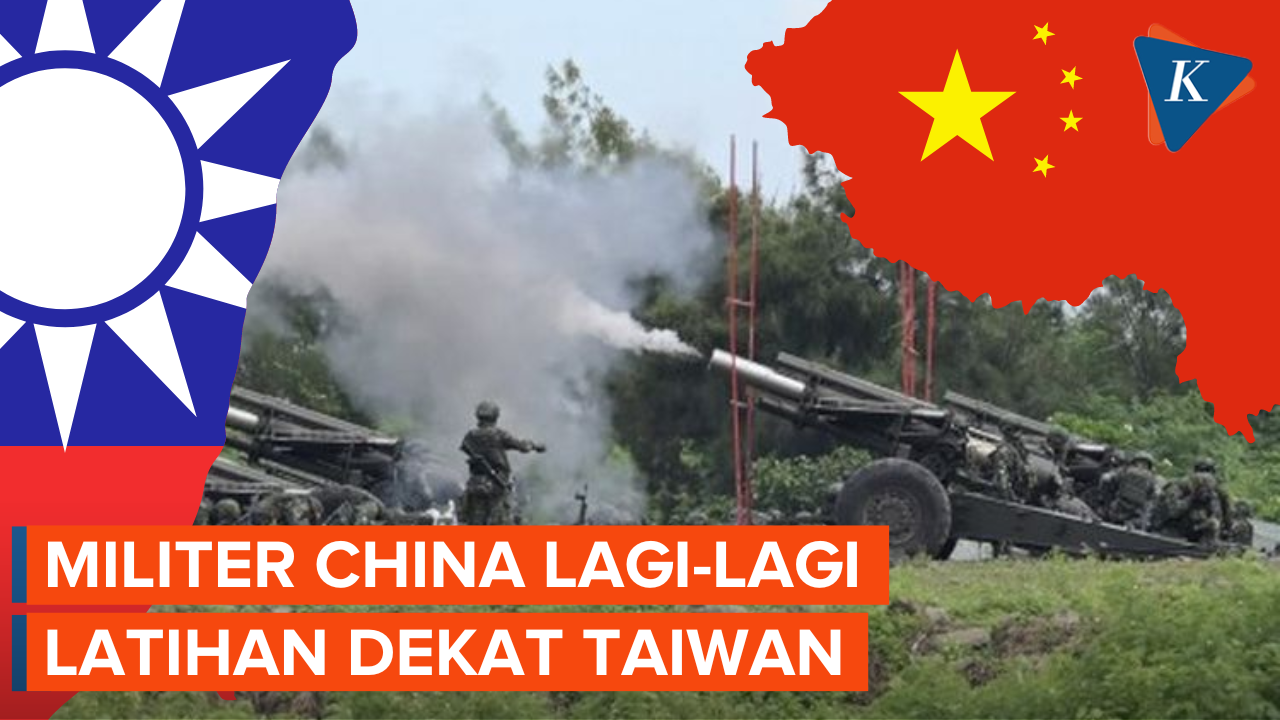 Latihan Tempur Lagi, Militer China Kembali Beraksi di Dekat Taiwan