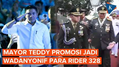 Ajudan Prabowo Dimutasi, Mayor Teddy Promosi Jadi Wadanyonif Para Rider 328 Dirgahayu