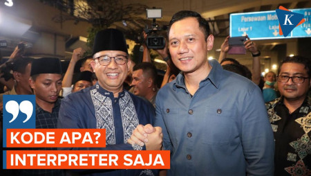 Respons Anies soal AHY Dinilai Beri Kode Saat Antar-Jemput Haji